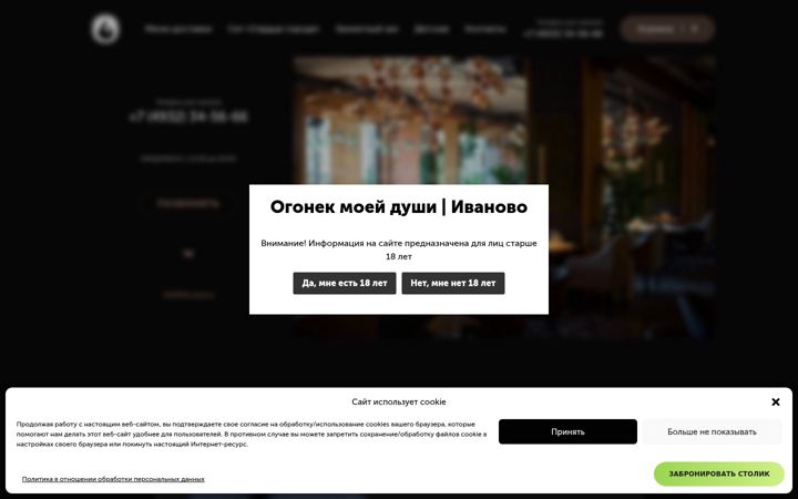 Screenshot of fire-soul.ru