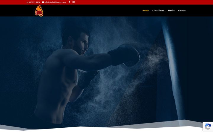 Képernyőkép: fireballfitness.co.za