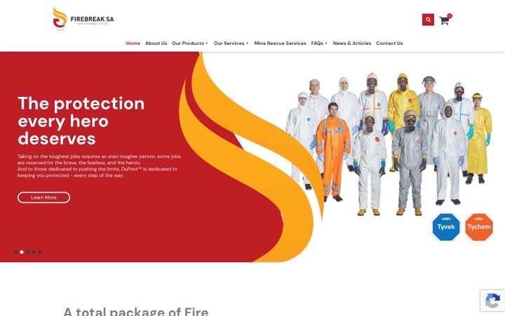 Képernyőkép: firebreaksa.co.za