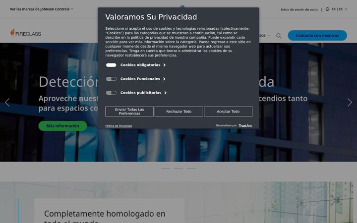 Screenshot of fireclass.es