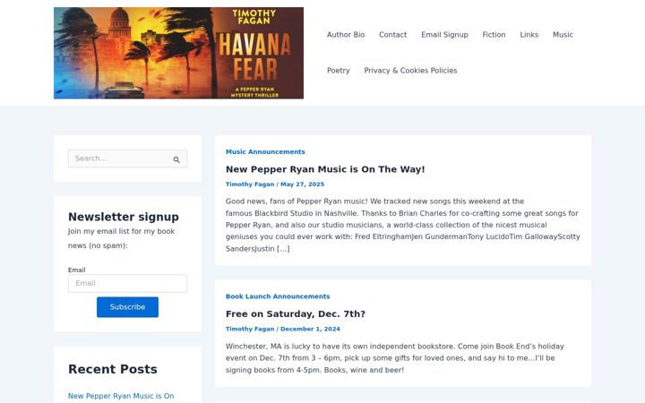 Screenshot of fireclaybooks.com