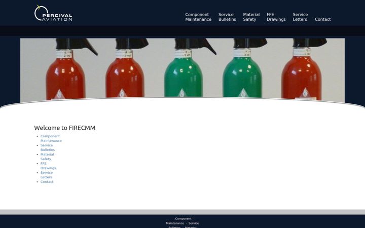 Screenshot of firecmm.com