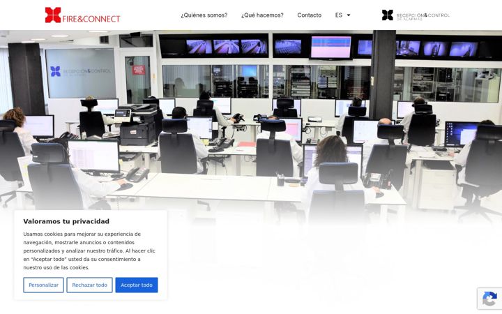 Screenshot of fireconnect.cat