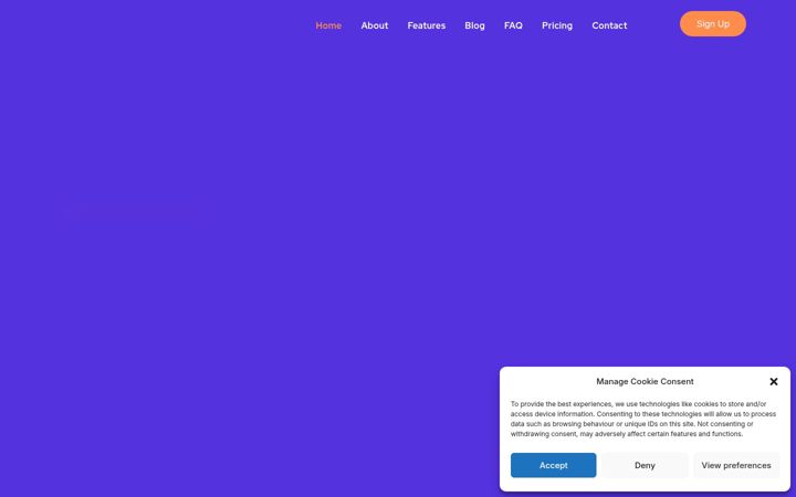 Screenshot of firedup.online