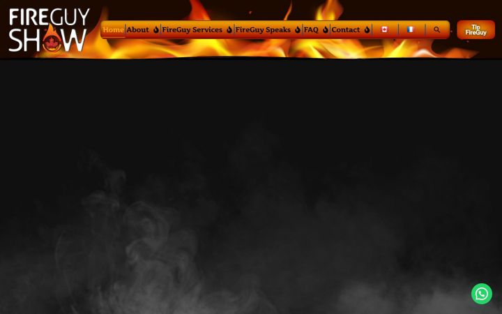 Screenshot of fireguy.ca