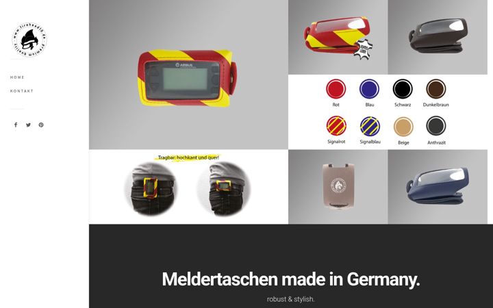 Screenshot of firehead10.de