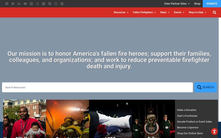 Zrzut ekranu firehero.org