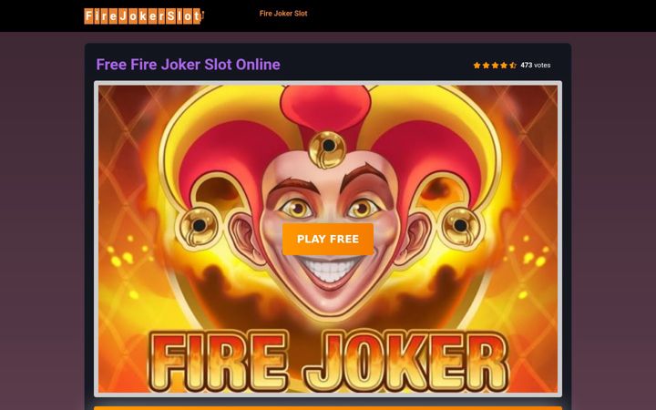 Screenshot of firejoker.net