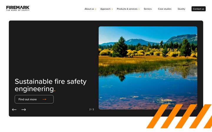 Screenshot ta' firemark-ltd.co.uk