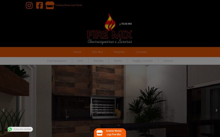 Screenshot ta' firemix.com.br