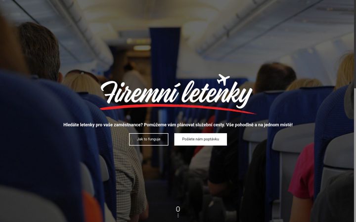 Screenshot of firemniletenky.cz