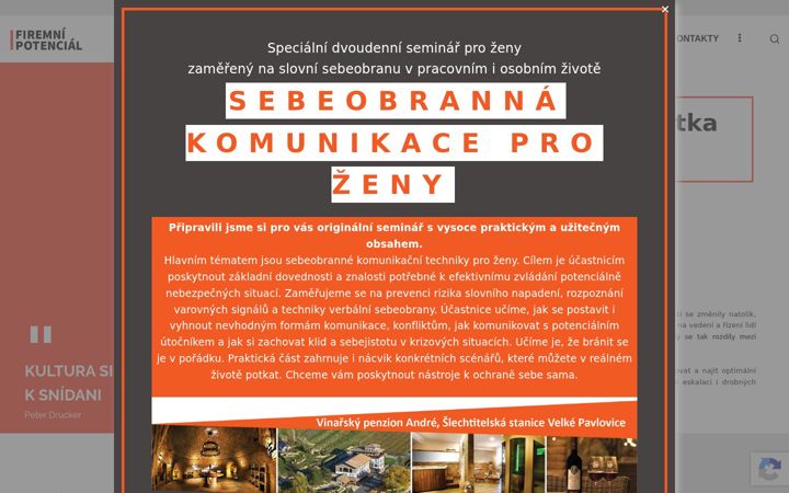 Screenshot of firemnipotencial.cz