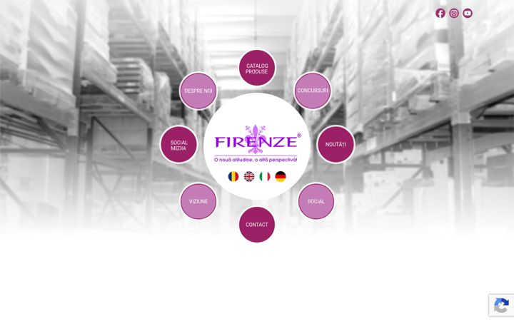 Screenshot of firenze.com.ro