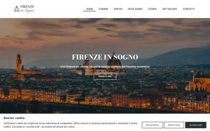 Screenshot of firenzeinsogno.it