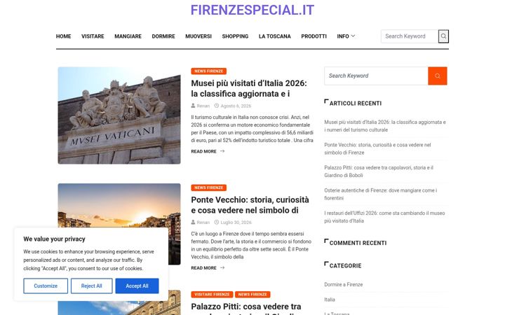 Screenshot ta' firenzespecial.it