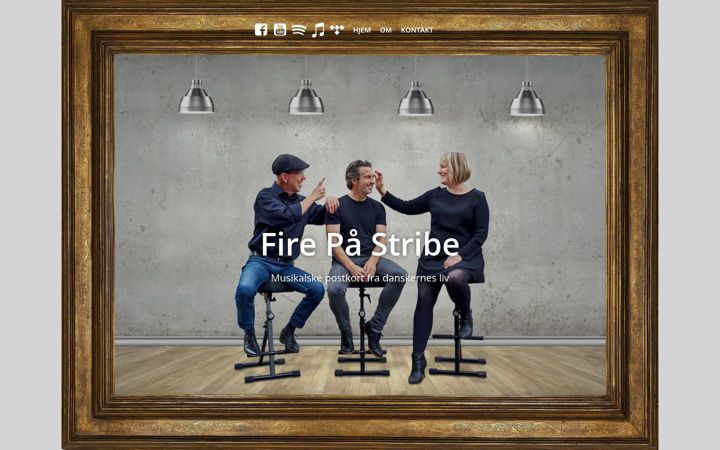Screenshot of firepaastribe.dk