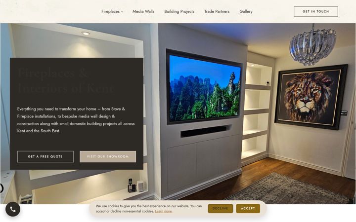Screenshot of fireplaces-interiorsofkent.co.uk