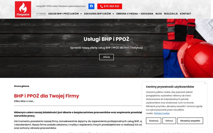 Screenshot of firepoint.pl