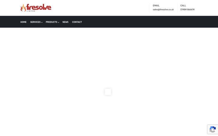 Screenshot of firesolve.co.uk