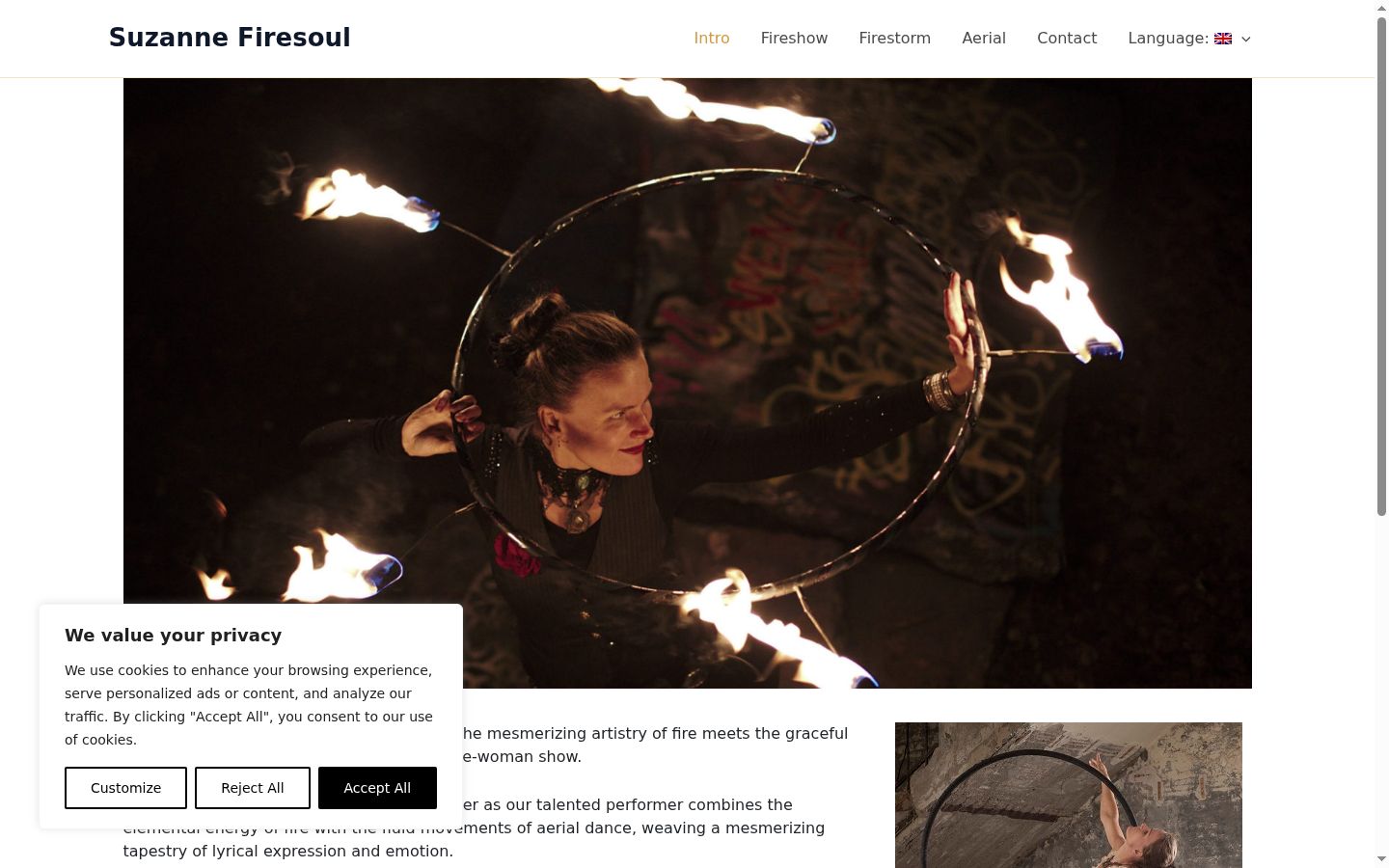 Screenshot tal-banner tal-kunsens muri qabel kwalunkwe interazzjoni