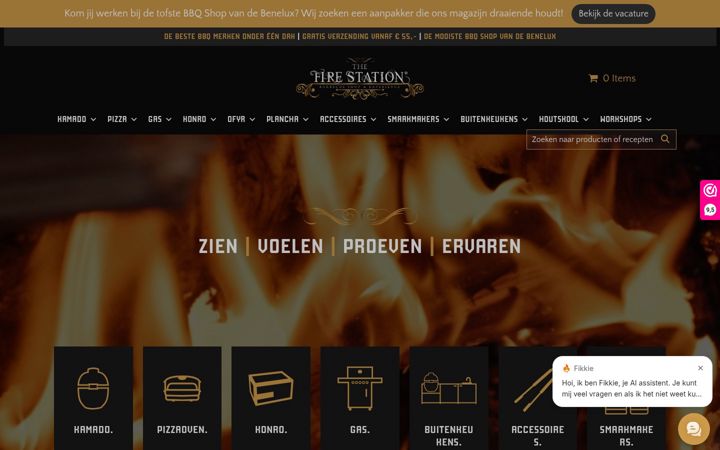 Screenshot of firestation.nl