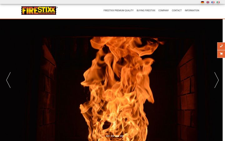 Screenshot of firestixx.org