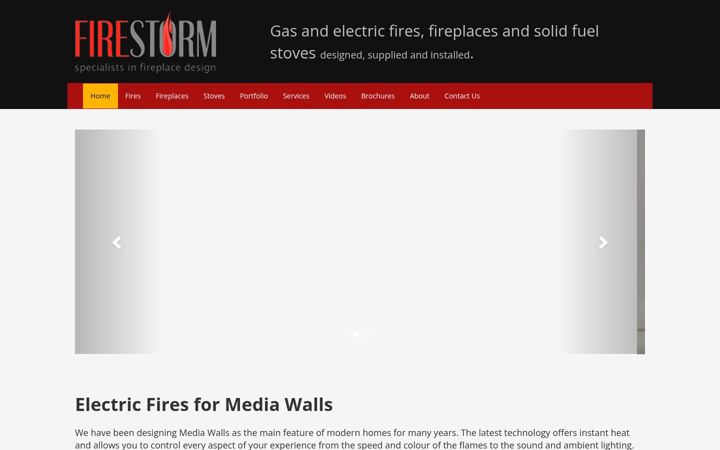 Screenshot of firestormfalkirk.com