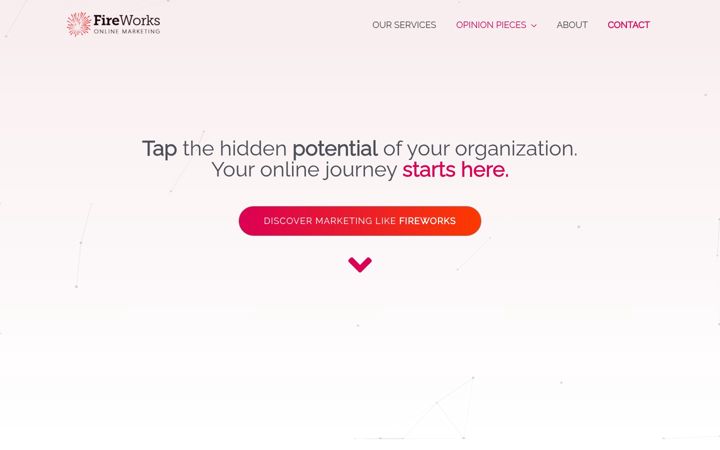 Screenshot of fireworksmarketing.ca
