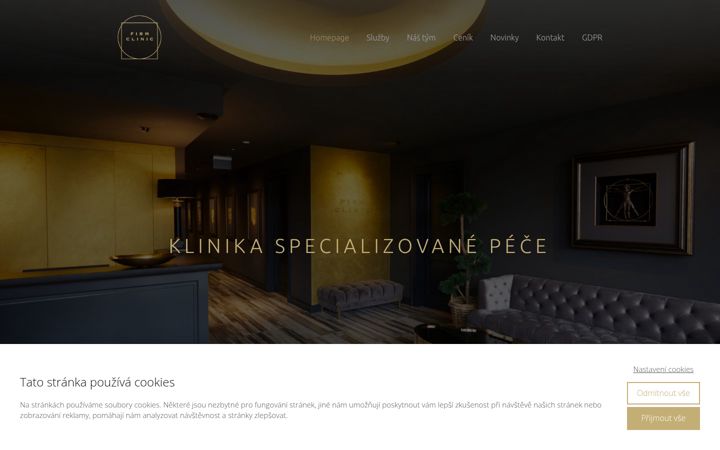 Screenshot of firm-clinic.cz