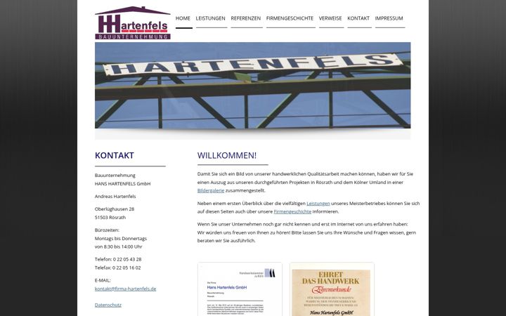 Screenshot of firma-hartenfels.de