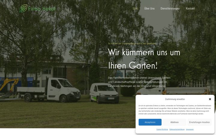 Screenshot of firma-hekel.de