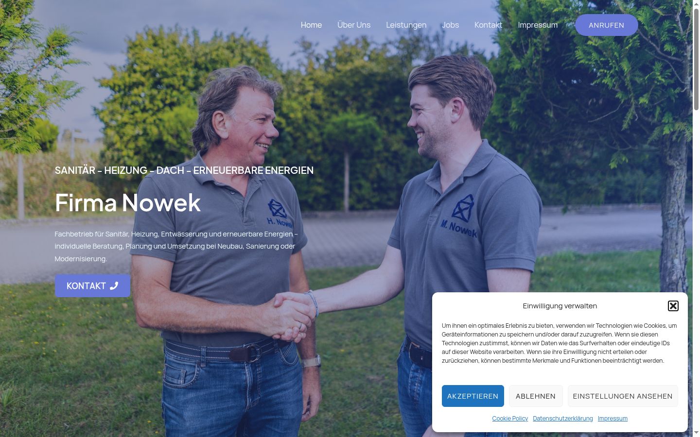 Sutikimo reklamjuostės, rodytos prieš bet kokią sąveiką, ekrano kopija