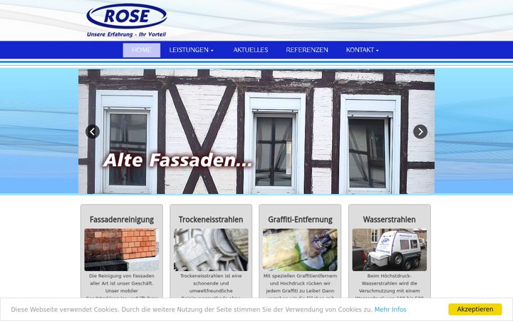 Screenshot of firma-rose.de