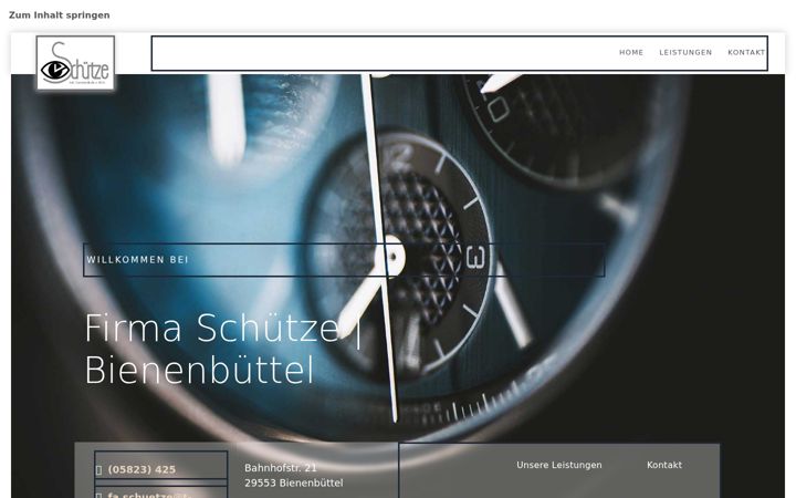 Screenshot of firma-schuetze.de