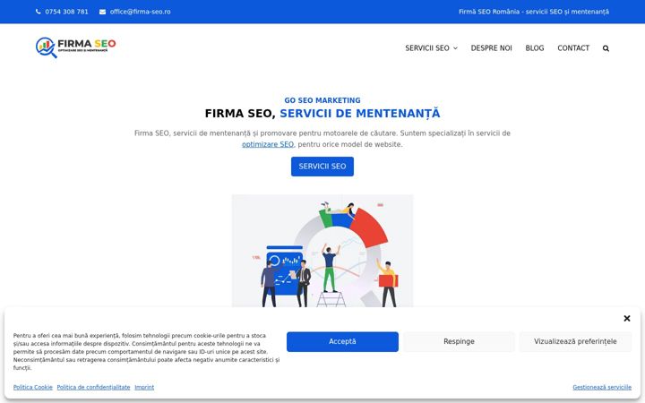Screenshot of firma-seo.ro