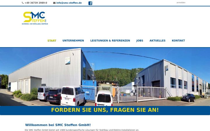Screenshot of firma-steffen.de