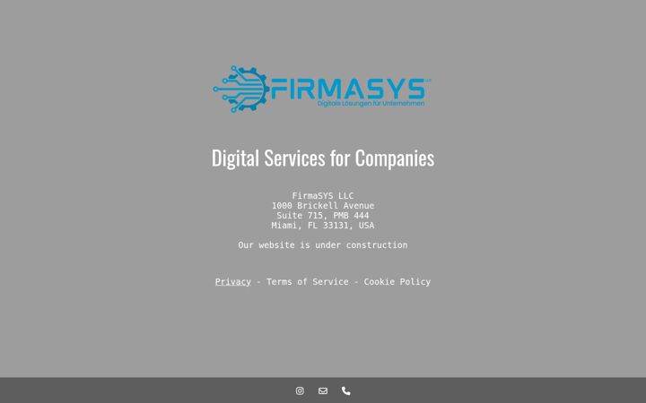 Screenshot of firma-sys.de