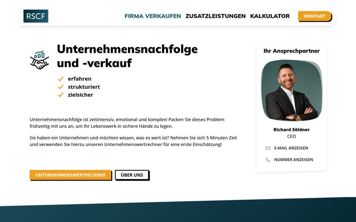 Screenshot of firma-verkaufen.de