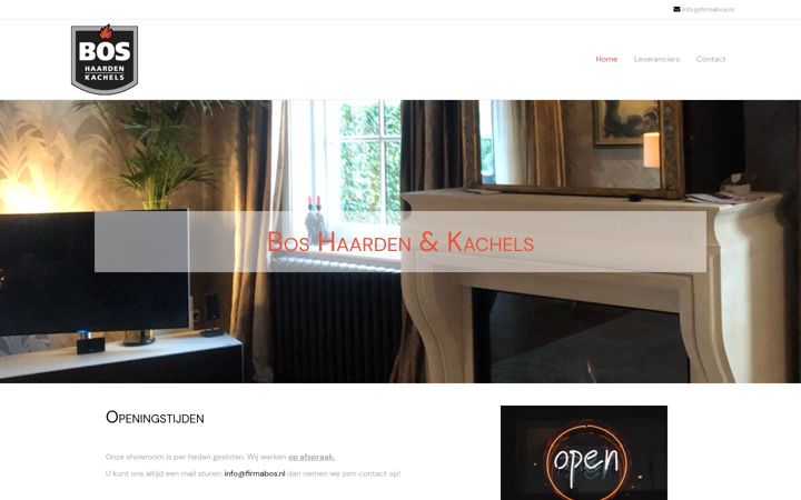 Screenshot of firmabos.nl