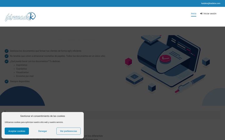 Screenshot of firmadok.es