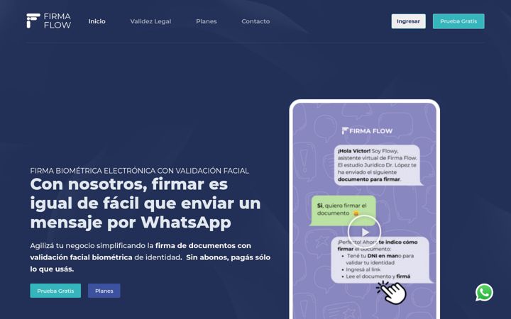 Screenshot of firmaflow.com