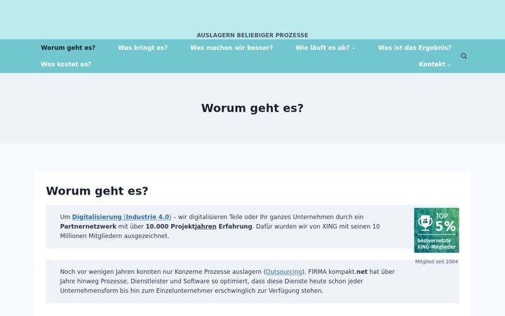 Screenshot stránky firmakompakt.net