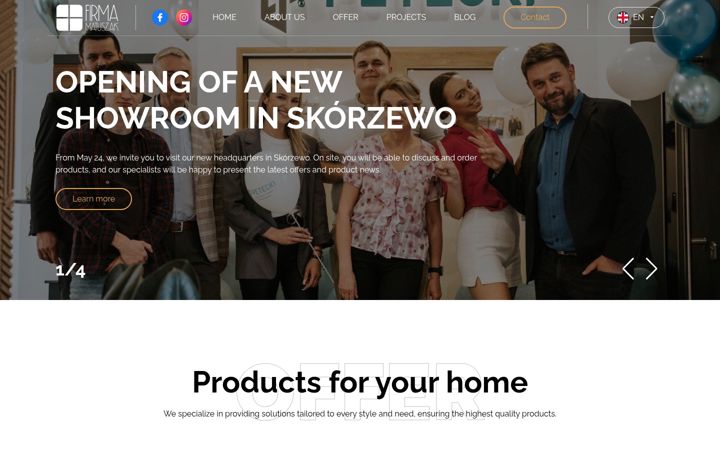 Screenshot of firmamatuszak.pl