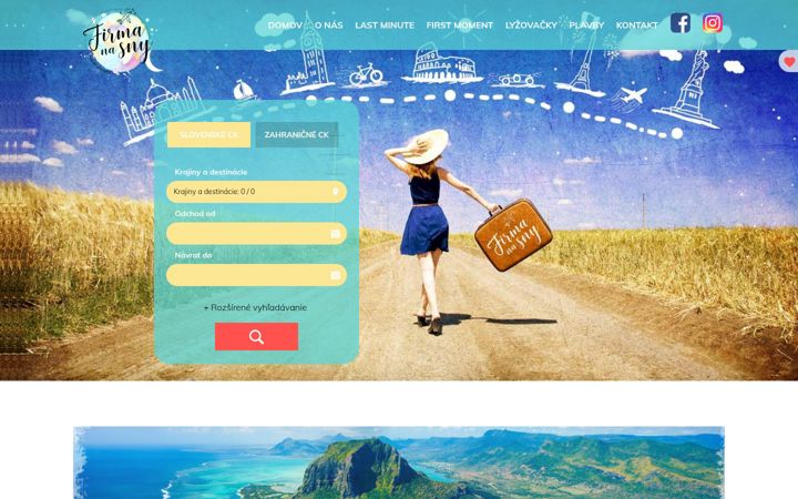Screenshot of firmanasny.sk