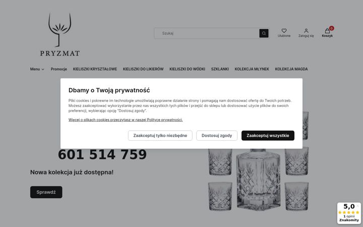 Screenshot of firmapryzmat.com.pl
