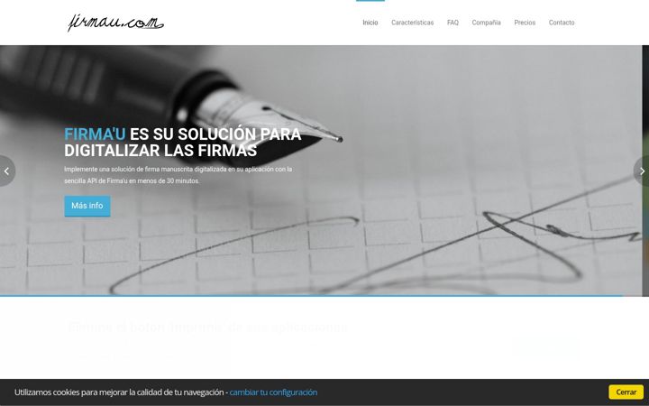Screenshot of firmau.com