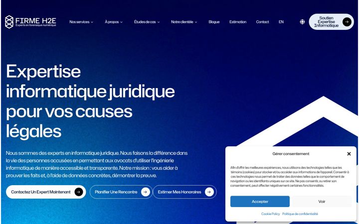 Screenshot of firmeh2e.com