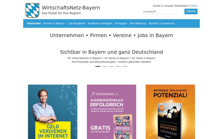 Screenshot of firmen-jobs-in-bayern.de