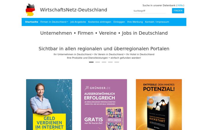 Screenshot of firmen-jobs-in-deutschland.de