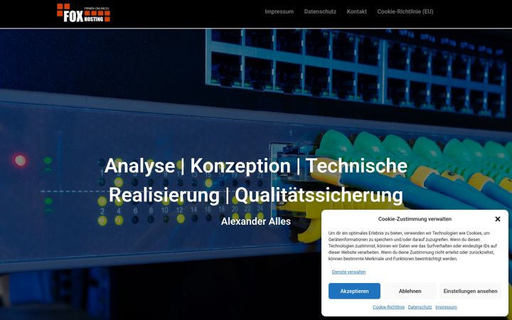 Screenshot of firmen-online.eu